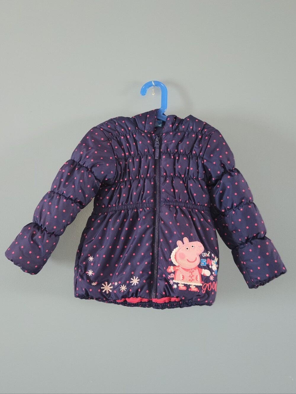 Peppa Pig Hooded Puffer Jacket (5T)